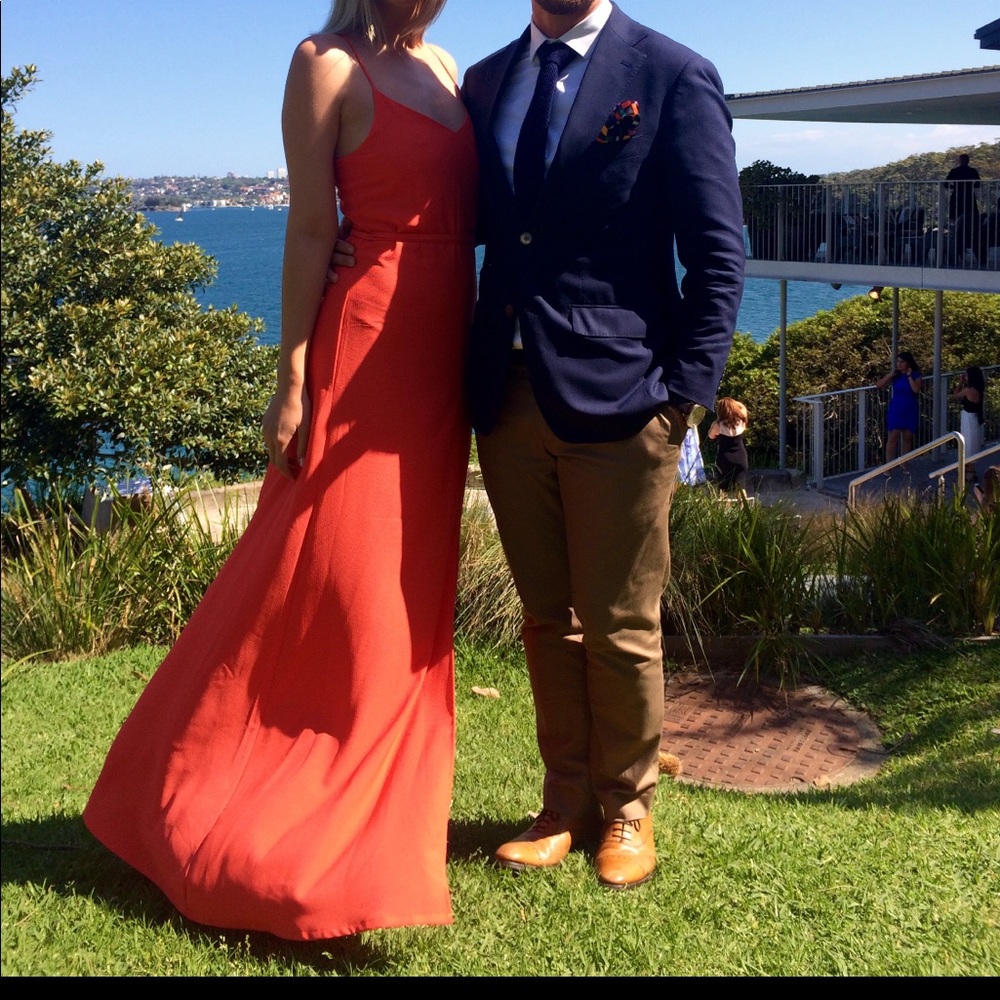 Camilla & Marc coral maxi dress